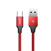 USB кабель Baseus Yiven 3A Type-C to USB, 1.2m red