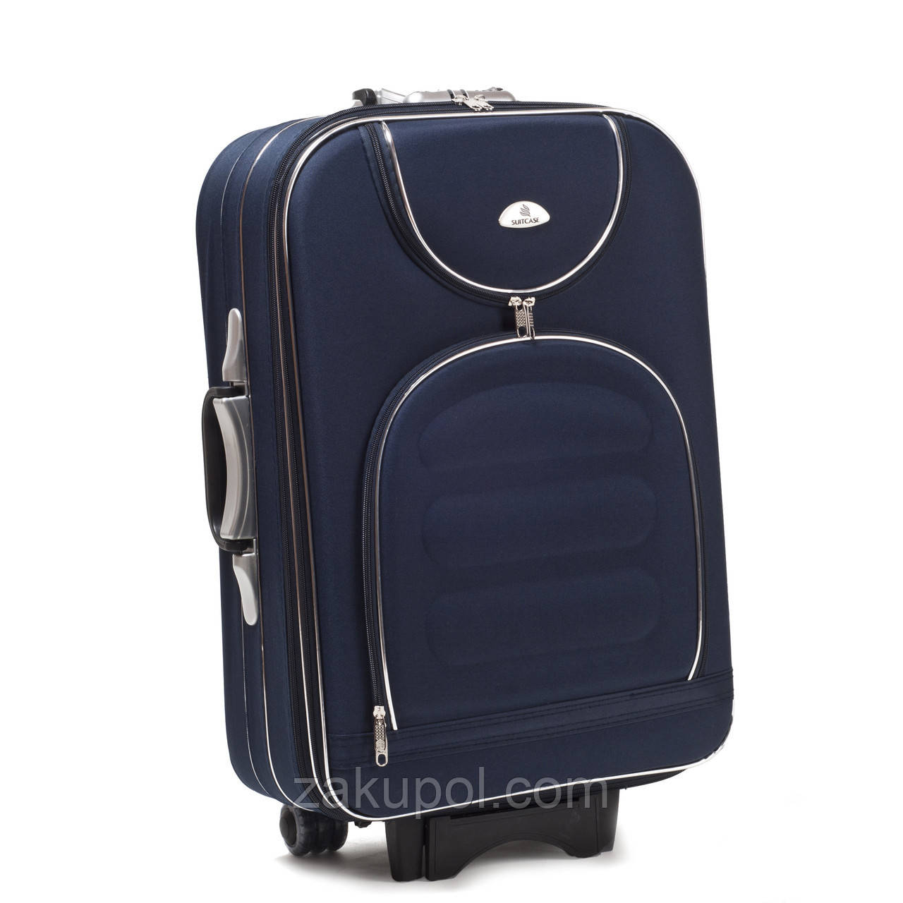 Валіза Suitcase 801 A, велика Синя