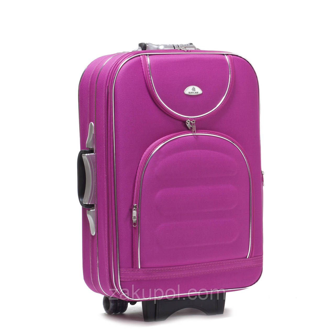Валіза Suitcase 801 A, мала Рожева