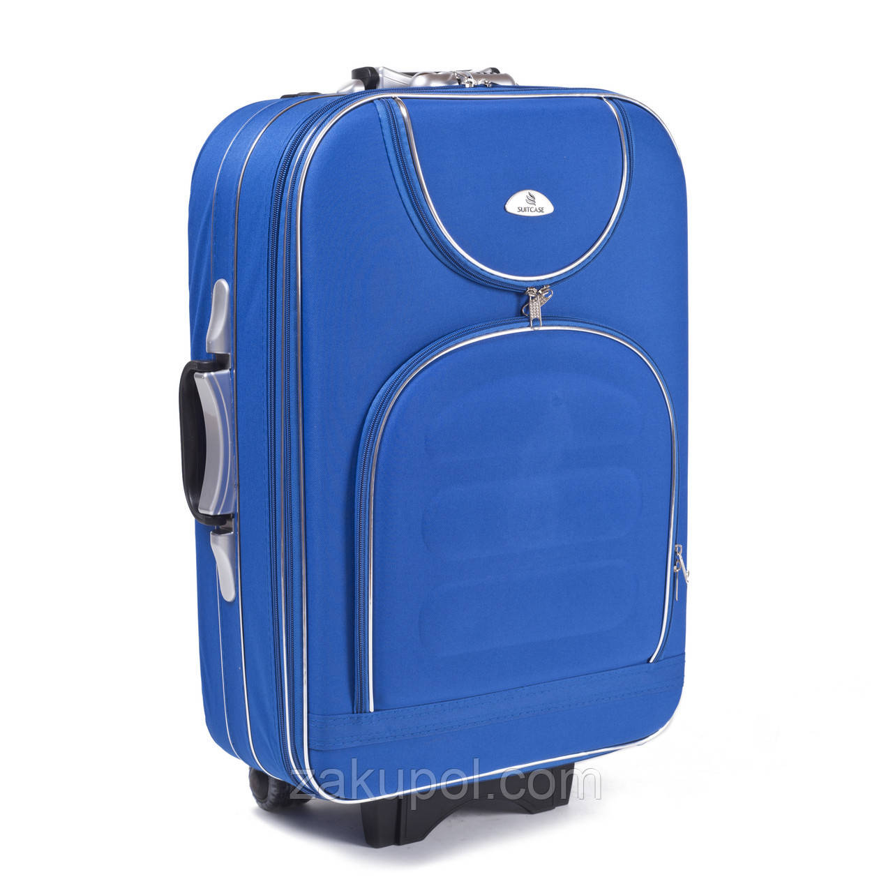 Валіза Suitcase 801 A, велика Світло-синя