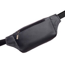 Сумочка на пояс графіт