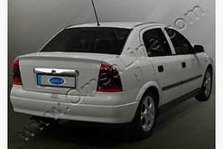 Хром планка над номером Opel Astra G classic 1998-2012 (Опель Астра)