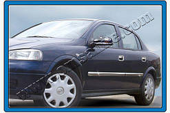 Хром молдинг дверний Opel Astra G classic 1998-2012 (Опель Астра)