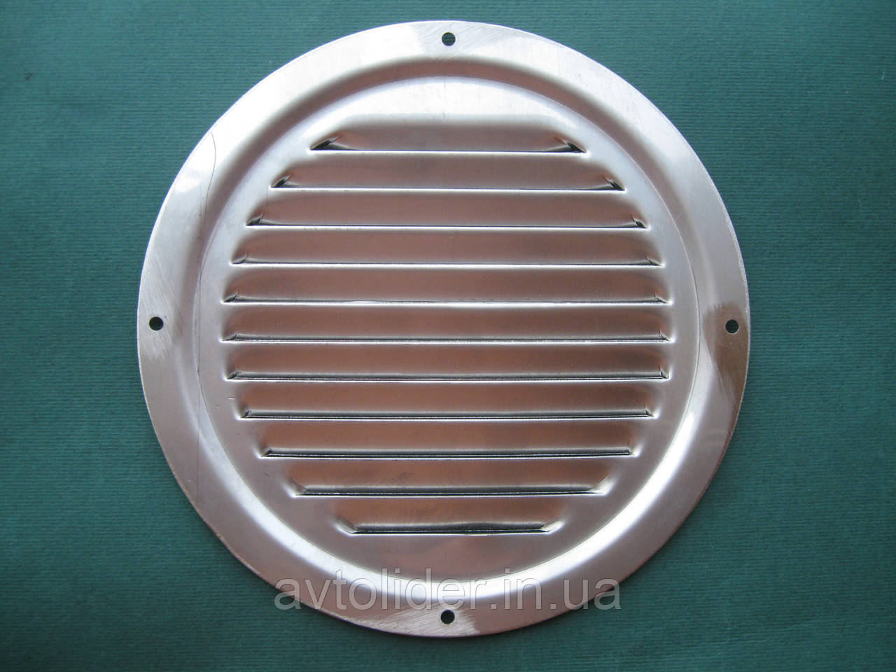 Вентиляционная решетка круглая, нержавеющая сталь А4 (AISI 316) - фото 4 - id-p73302469