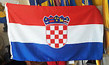 Прапор Хорватії 150х90см, фото 2
