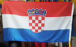 Прапор Хорватії 150х90см, фото 3