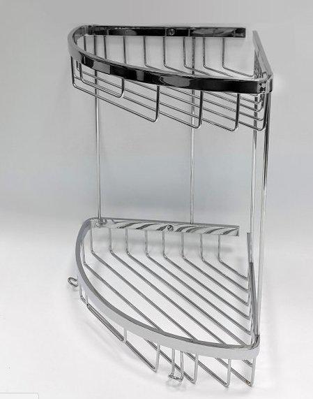 Полиця для ванної (19*19*32,5 см) з латуні, фото 1