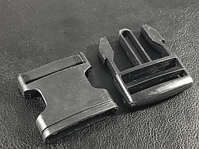 Карабін фаст — колір чорний 38 мм