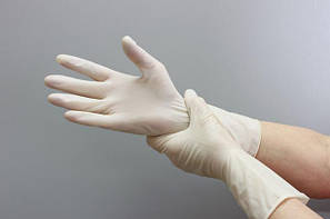 Хірургічні рукавички без пудри