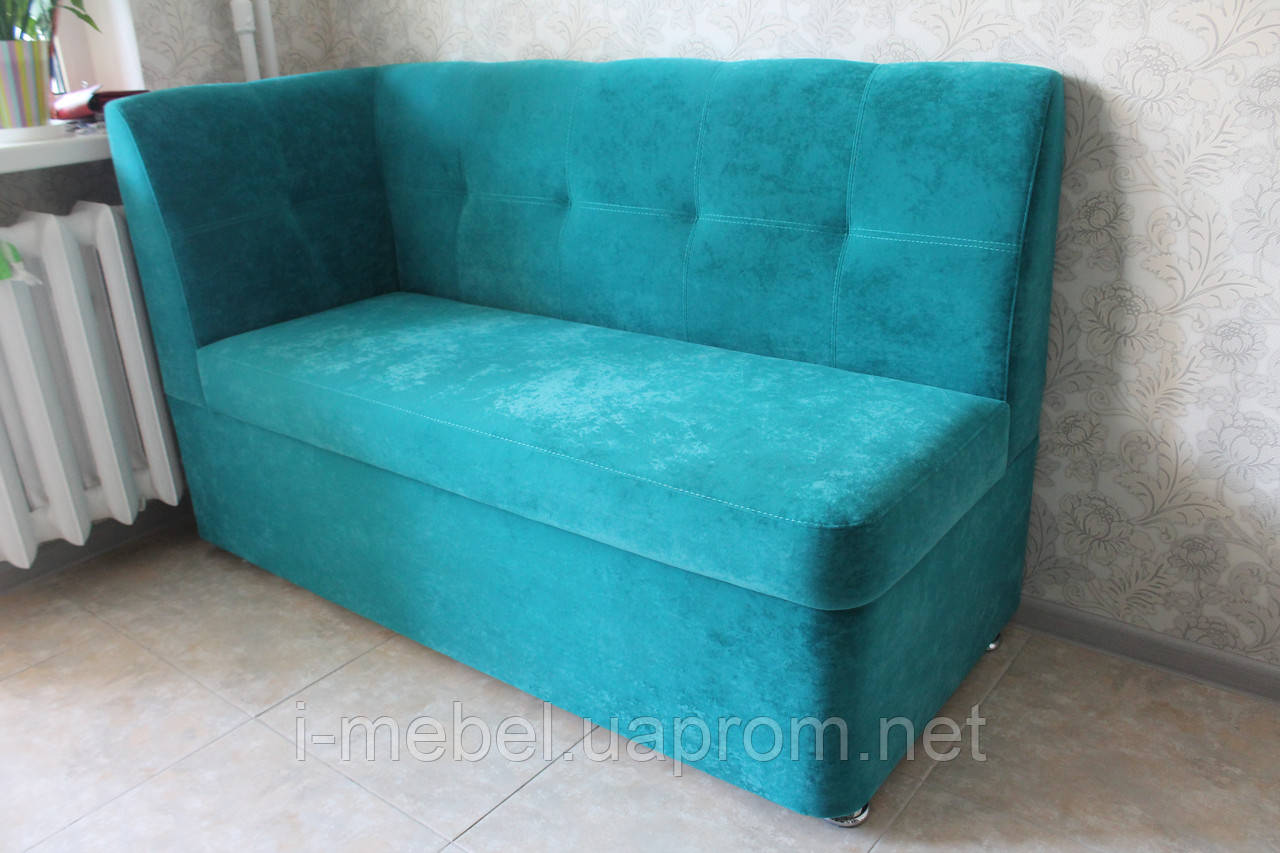 Маленький диванчик для кухні (Блакитний)