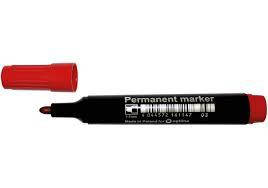 Маркер перманентный SCHNEIDER MAXX 163, черный cиний, красный красный