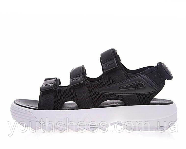 Сандалії унісекс Fila Disruptor Sandal Black "Чорні" р. 36-37;39;42