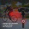 Ліхтар Cycloving велосипедний X3 C258 "STOP" круглий, фото 6