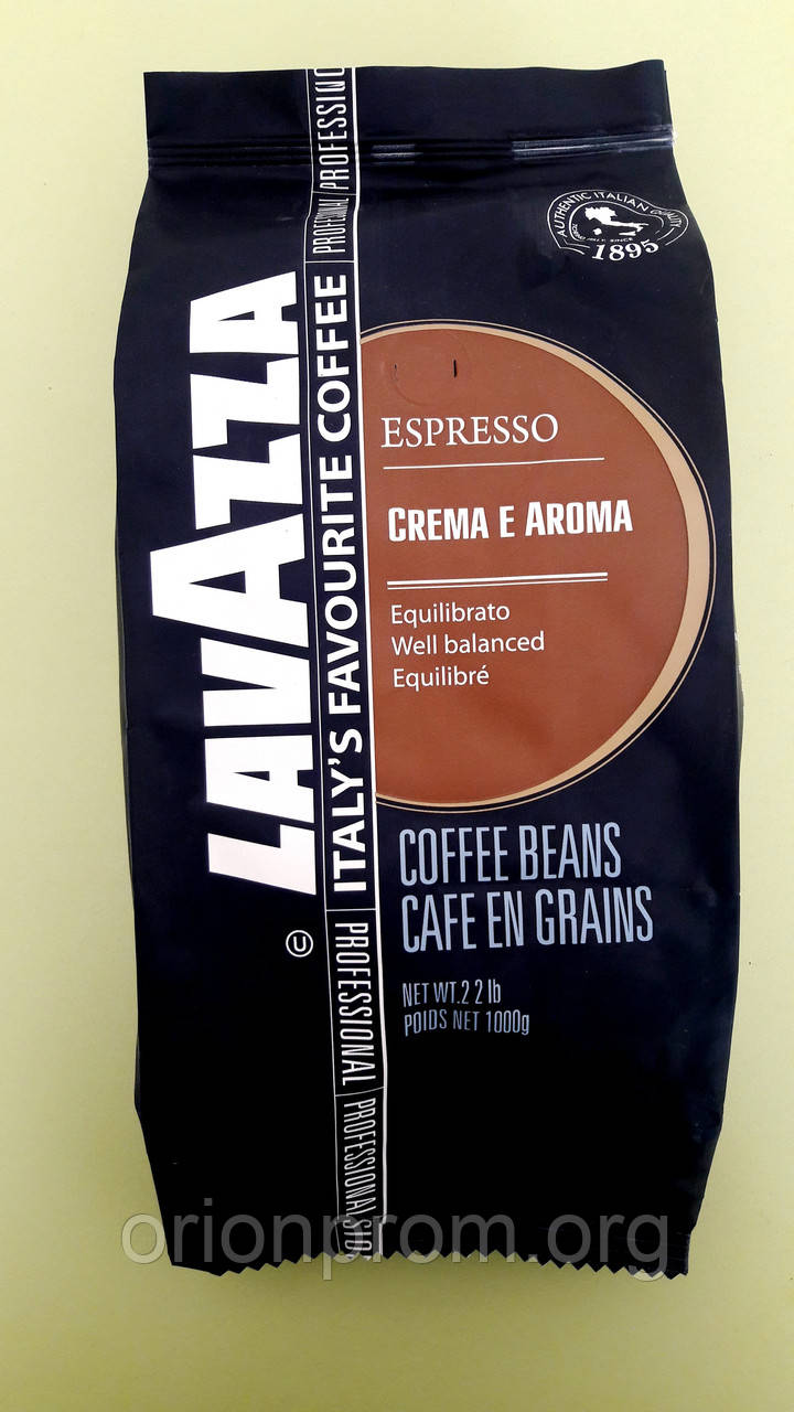 Кава Lavazza Espresso Crema E Aroma 1 кг зернова