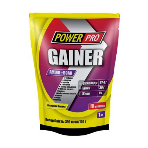Гейнер Amino+BCAA Power Pro 1 кг