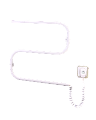 Полотенцесушитель Elna Змійка S біла