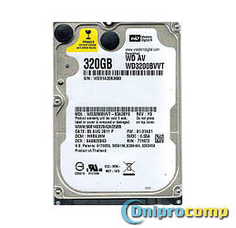 Жесткий диск 2.5 SLIM 320GB 5400rpm
