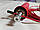 Скакалка швидкісна Кроссфіт з підшипником і сталевим тросом (l-3м, d-2мм, червоний), фото 3