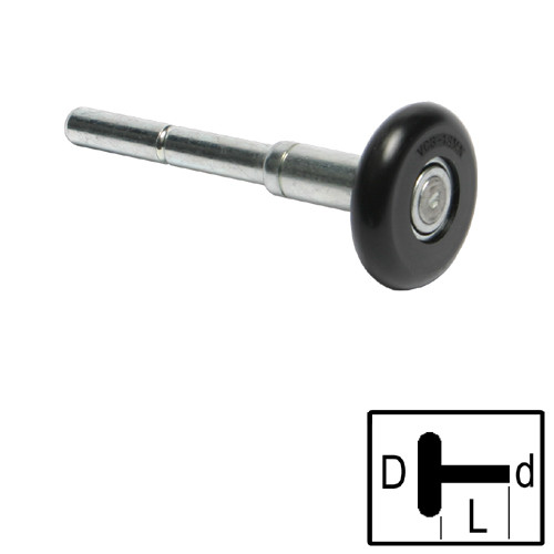 Ролик Roller D=48.5 L=108 d=11 5 track K055374 