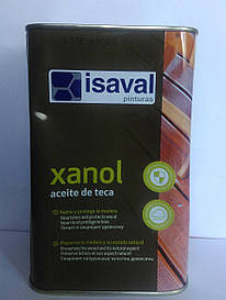 Олія тикова для меблів і терасси Isaval Xanol Aceite De Teca колір Мед ISAVAL Xanol Aceite De Teca 0,75 л