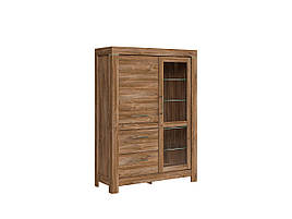 Вітрина REG1W1D2S/16/12 у вітальню без підсвічування з ДСП Герман Gerbor