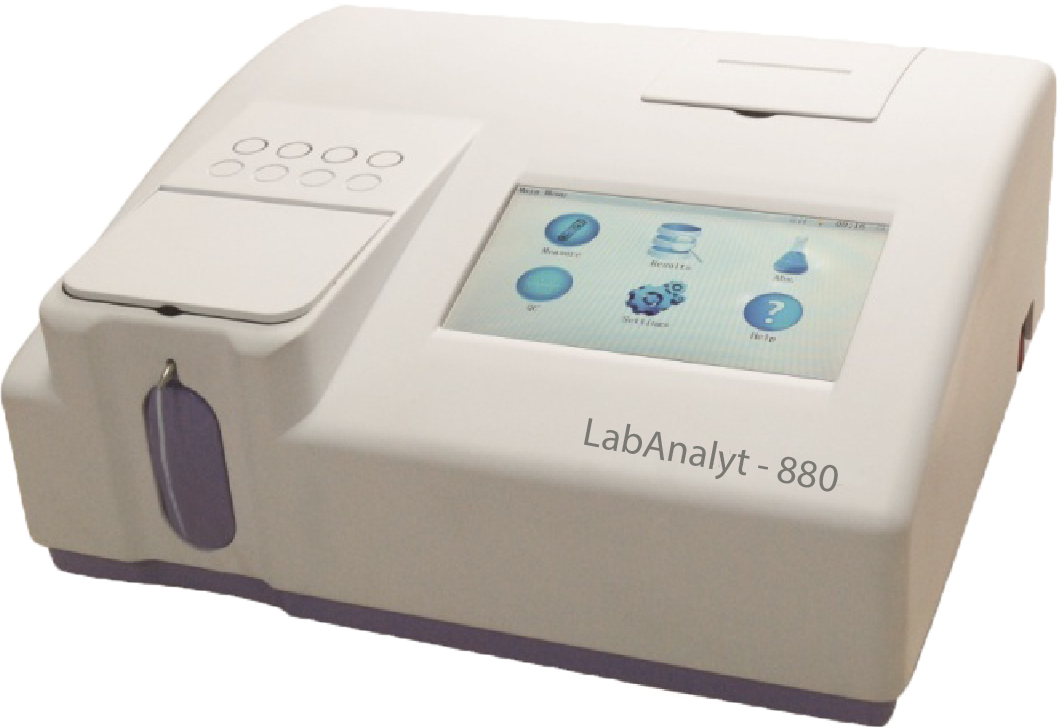 LabAnalyt 880 Напівавтоматичний біохімічний аналізатор