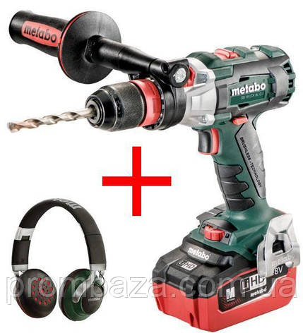 Акумуляторний ударний шурупокрут Metabo SB 18 LTX BL Q I LiHD 5.5 А·год, фото 1