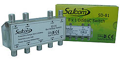 DiSEqC 8×1 Satcom SD-81