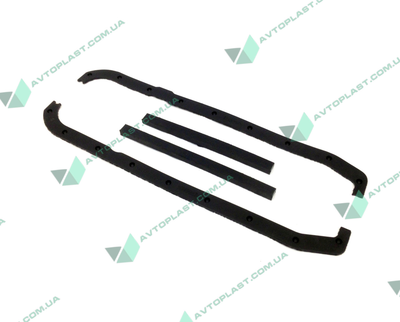 Прокладка піддону двигуна Газель,УАЗ дв.4215 гума (з 4-х частин)