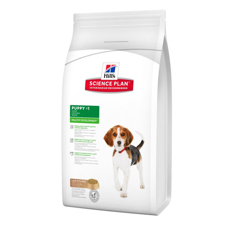 Корм Hills (Хілс) для щенят середніх порід (10-25кг) Puppy Healthy ...
