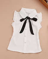 Белая блузка для девочки  на Р-98