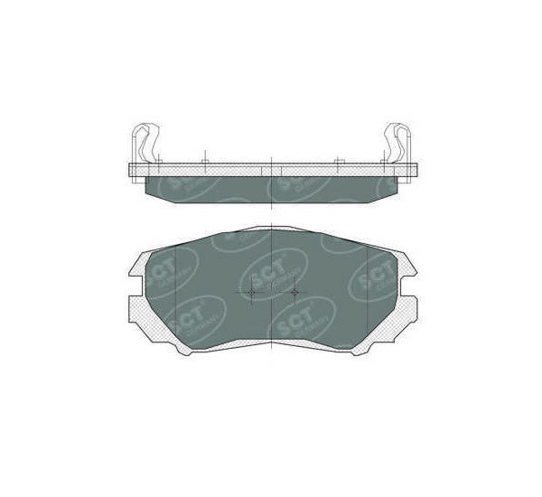 SCT Колодки SP 370 PROFI line