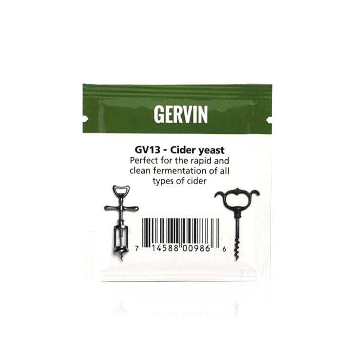 Дріжджі для сидру GERVIN GV13 Cider yeast