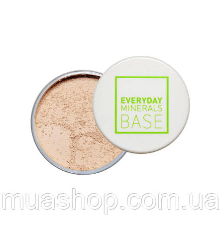 Матувальна мінеральна основа під макіяж Everyday Minerals Matte Base 4,8 г Golden Medium 4W, фото 2