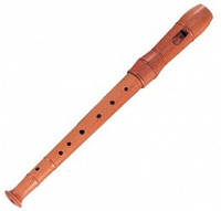 Maxtone GWS-1 Блок-флейта сопрано, деревянная, цельная, немецкая аппликатура