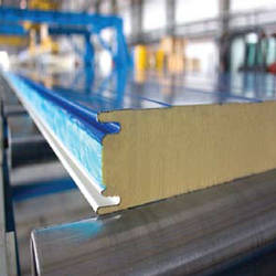 Стінові сендвіч-панелі 100 мм з наповнювачем з пінополіізоціанурату  PIR  від виробника