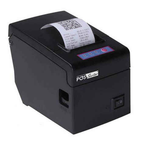 Чековий pos принтер 80 мм USB+RS232+Ethernet, фото 2