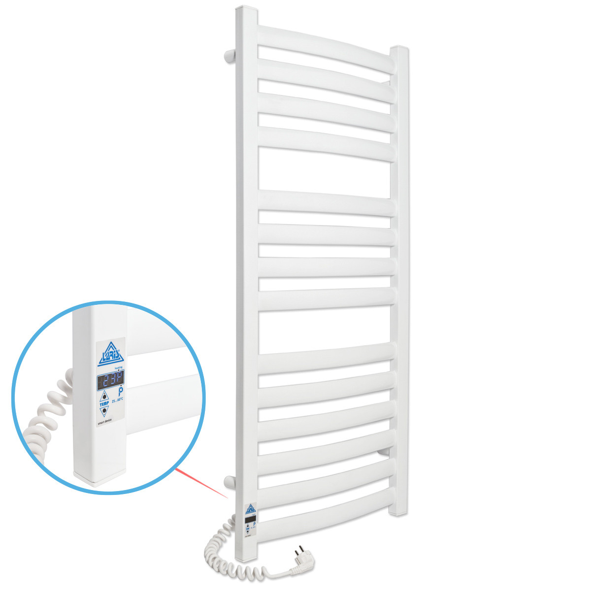 ПОЛОТЕНЦЕСУШИТЕЛЬ LARIS ЗЕБРА АТЛАНТ ПРЕМІУМ ЧК14 500 Х 1200 Електричний Ларіс, фото 1