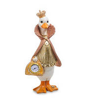 Декоративна статуетка з годинником "Кучка Журавлина" NS-160