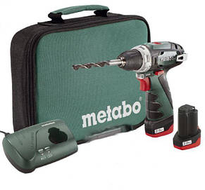 Акумуляторний шурупокрут Metabo PowerMaxx BS, фото 1