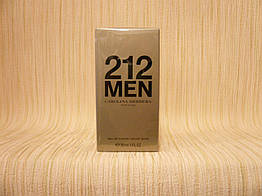 Carolina Herrera — 212 Men (1999) — Туалетна вода 30 мл — Вінтаж, перший випуск, формула аромату 1999 року