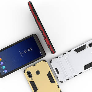 PC + TPU чохол Metal Armor для Samsung Galaxy A8 Star (A9 Star) (6 кольорів)