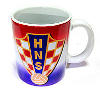 Кружка футбольная / чашка с принтом футбол сборной Хорватии