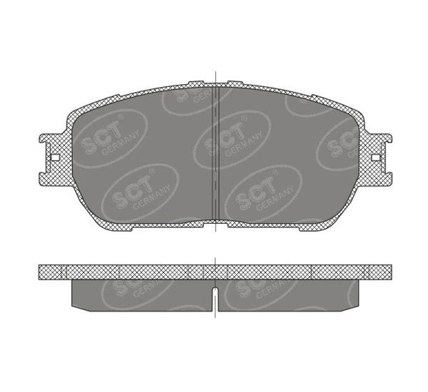 SCT Колодки SP 474 PROFI Line