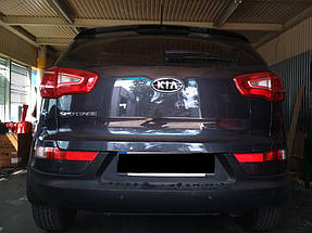 KIA Sportage 2013 года установка сигнализации +  замка КПП 2