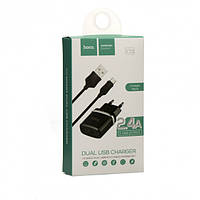 Мережевий зарядний пристрій HOCO C12 Micro USB Black