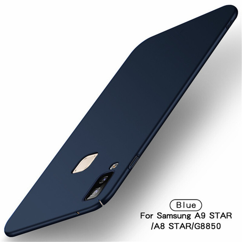 Пластиковий чохол Fox для Samsung Galaxy A8 Star (A9 Star) (5 кольорів) Синій