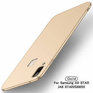 Пластиковий чохол Fox для Samsung Galaxy A8 Star (A9 Star) (5 кольорів) Золотистий