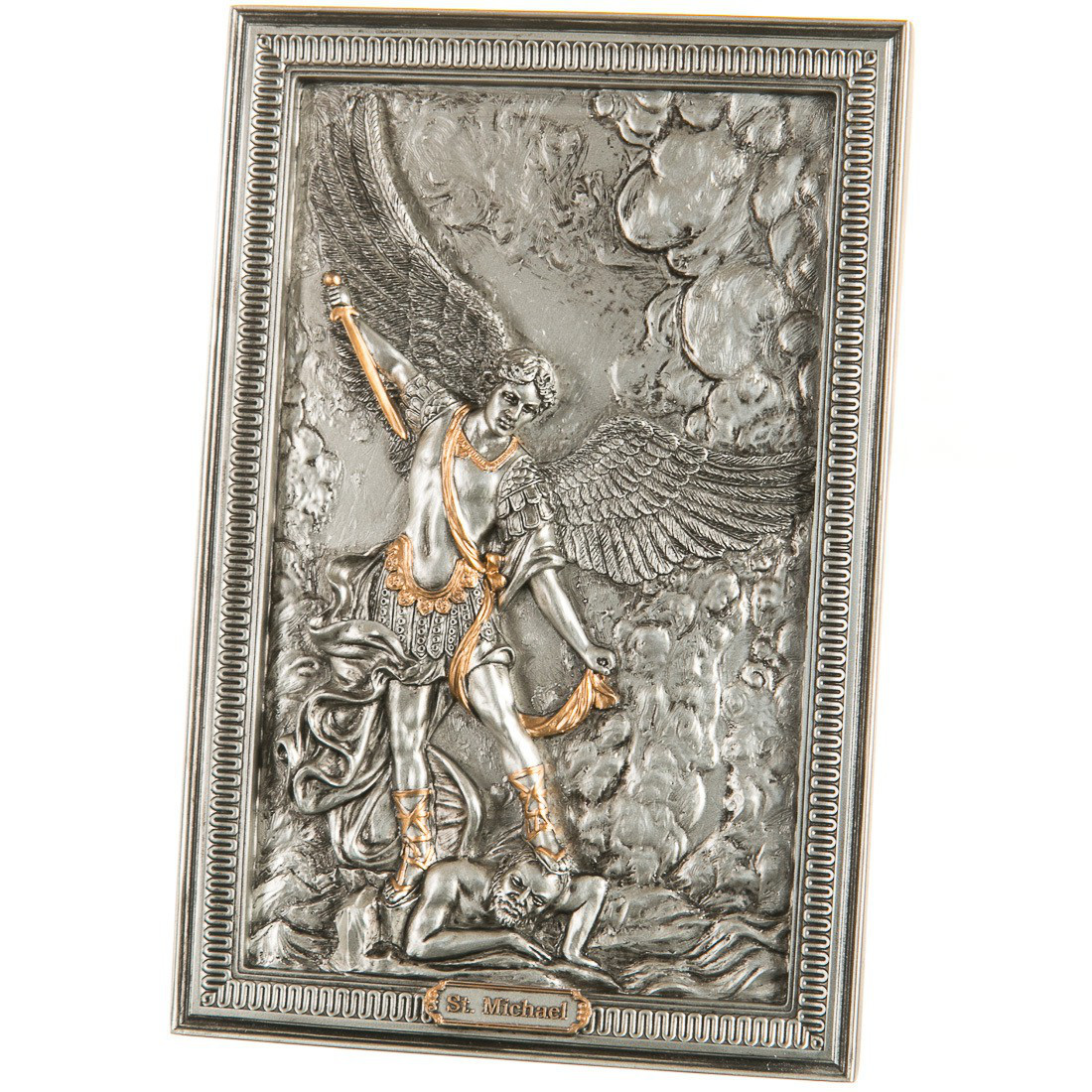 Панно настінне Veronese Архангел Михайл 23,5 см 77174AB (1)