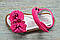 Дитячі босоніжки для дівчат, Flamingo (код 0123) розміри: 25 26, фото 4